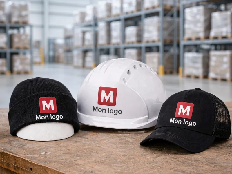 Helmet, beanie and cap